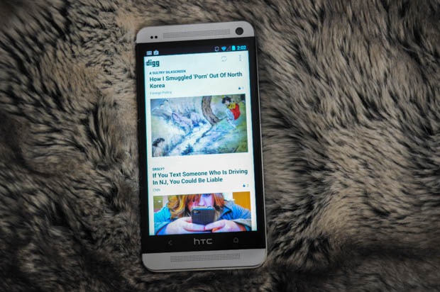 Lanza Digg nueva app para Android con lector de RSS