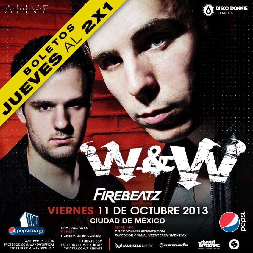 W&W | Jueves2x1