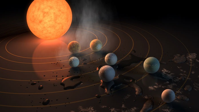 7 planetas similares a la Tierra. Descubrimiento de la NASA