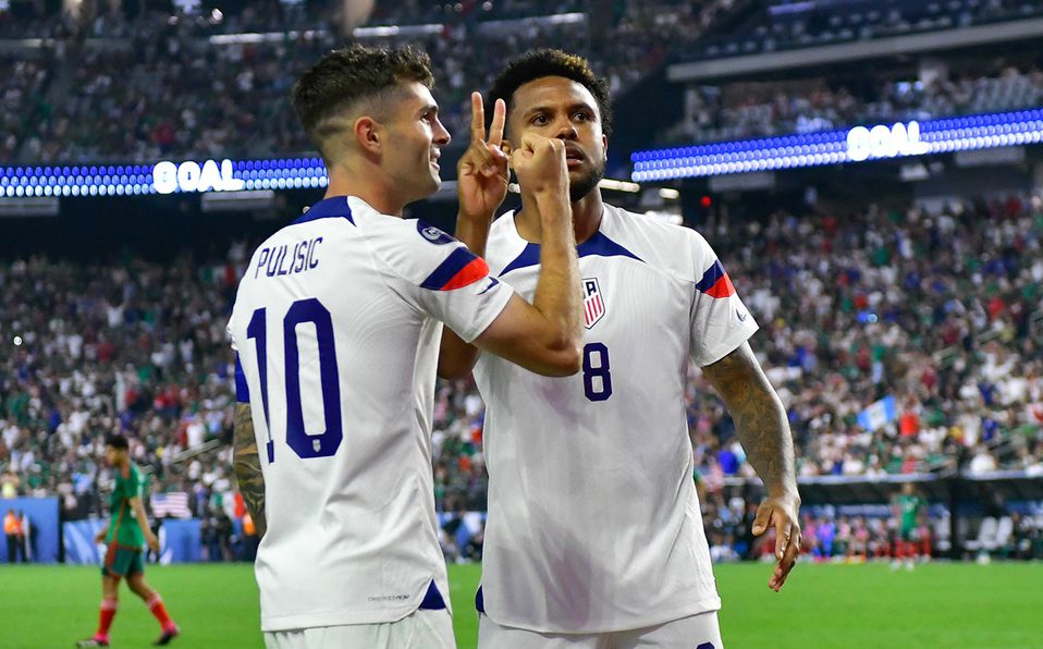 Los goles de la derrota 3-0 de México vs Estados Unidos en la semifinal de la Liga de las Naciones